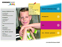 Tablet Screenshot of bullerlaan.kennemercollege.nl